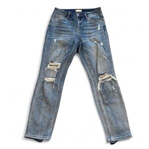 Altar’d State Distressed Straight Style Jeans Size 27